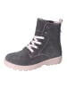 Ricosta Stiefelette in Grau/Rosa