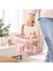 relaxdays Aufbewahrungskorb in Rosa - (B)26x (H)17,5 x (T)24,5 cm