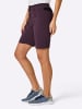 WITT WEIDEN Fahrradhose in aubergine