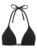 LASCANA Triangel-Bikini-Top in schwarz