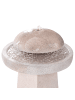 Beliani Gartenbrunnen HUNLEN in Beige - (W) 49 x (H) 89 x (L) 49 cm