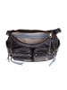 DuDu Pocket Schultertasche Leder 30 cm in nero