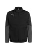 Puma Trainingsjacke Individual Winterized in schwarz / anthrazit