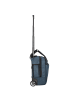Dermata 2 Rollen Businesstrolley 44 cm Laptopfach petrol