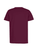 HONESTY RULES T-Shirt " Basic " in bordeaux