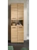 Inn.Furn Hochschrank in Eiche Artisan, Badschrank 4-türig 60 x 185 cm mit viel Stauraum