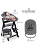 Hauck Alpha Plus Black 4-tlg. Newborn Set Premium in schwarz,grau1