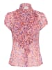 SAINT TROPEZ Langarm - Hemd LiljaSZ Gerade Passform in F.Pink Abstract Tye