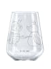 Mr. & Mrs. Panda Weinglas Nachtfalter Schneemann ohne Spruch in Transparent