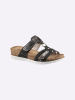Fischer Pantolette in schwarz