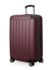 Hauptstadtkoffer Spree - Mittelgroßer Koffer Hartschale Trolley 65 cm, TSA, 74 L in Dunkelrot