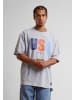 STARTER STARTER Starter USA Oversized Tee in heathergrey