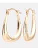 Vanlere Creolen aus 375 Gelbgold