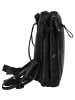 SPIKES & SPARROW Rucksack echt Leder in schwarz