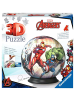 Ravensburger Konstruktionsspiel Puzzle 72 Teile 3D Puzzle-Ball Marvel Avengers 6-99 Jahre in bunt