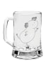 Mr. & Mrs. Panda Gravur Bierkrug Axolotl Tanzen ohne Spruch in Transparent