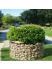 SONGMICS Gabione Patya in Silbern - (H)40 x (D)90 cm