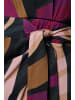 Mart Visser Kleid mit Mailänder Print, Dunkelbeere