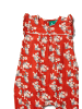 Little Green Radicals Rüschen-Sommer-Romper in Rot