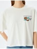 KOTON TSHIRT SS in Ekru