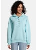 Salzhaut Hoodie Kât in Aqua