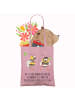 Mr. & Mrs. Panda Shopping Tasche Hummeln Kleeblatt mit Spruch in Rosa Pastell