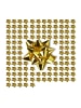 relaxdays 300x Geschenkschleifen in Gold