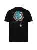 Santa Cruz T-Shirt Roskopp Screaming Target in schwarz
