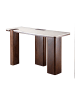 Signature Konsolentisch PUZZLE in Beige - (W)135  x (H)76  x (L)45 cm
