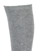 Sterntaler Kniestrümpfe 2er-Pack uni in silber mel.