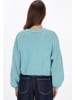 myMo Cardigan in turquoise