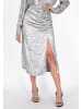 faina Women Skirt in silver