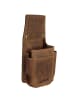 Greenburry Vintage Gürteltasche Leder 14,5 cm braun
