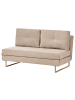 Beliani 3-tlg Schlafsofa JERSLEV in Braun