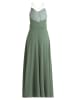 Vera Mont Abendkleid mit Volant in Light Aventurine