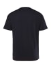 Men Plus Kurzarm T-Shirt in navy blau