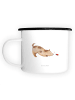 Mr. & Mrs. Panda Kaffeetasse Hund Marienkäfer ohne Spruch in Weiß
