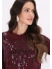 faina Damen Kleid in Pflaume
