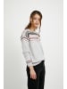 Finn Flare Pullover Norweger in light grey