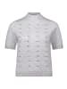 Betty Barclay Feinstrickpullover mit Stehkragen in Light Silver Melange