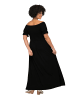 Angel of Style Jerseykleid in schwarz