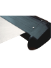 MCW Elektrische Kassetten-Markise H124 mit Volant, Polyester Creme, anthrazit