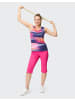 Joy Sportswear Tanktop GIULIA in fuchsia red print