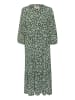 Cream Kleid CRTiah A-shape in Winter Green Daisy Flower
