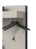 Inn.Furn Garderobe Set 4-teilig in kaschmir 165 cm, Garderobenschränke mit Soft-Close