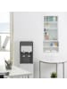 relaxdays Medizinschrank in Weiß - (B)27 x (H)65 x (T)12 cm