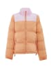 hoona Damen Wattierte Steppjacke in Aprikose Süßes Pink