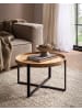 FineBuy Couchtisch in Braun / Akazie / 60x60x35