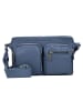 Cowboysbag Merlin Umhängetasche Leder 22 cm in elementalblue