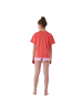 Schiesser Pyjama in Rosa/Rot